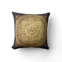 Coussin Mille-Armé de mandala d'Avalokiteshvara