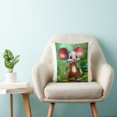 Coussin Milo, la souris de la jungle (Chaise)