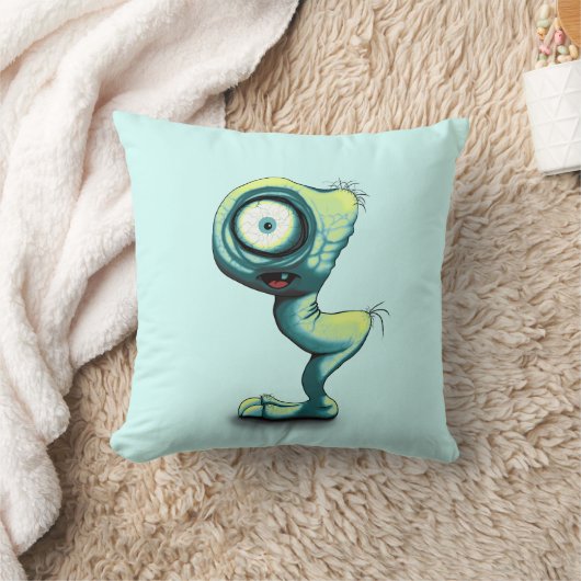 Coussin Mimo un mignon petit monstre (Couverture)