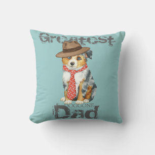 Coussin Mini American Shepherd Dad
