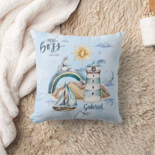 Coussin Mini Boss Ship In the Ocean Personnalisable