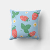 Coussin Mini Fleur de Fraisier (Verso)