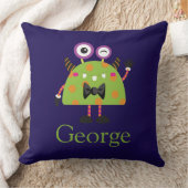 Coussin Mini Monstre, bleu vert, enfants, enfants (Couverture)