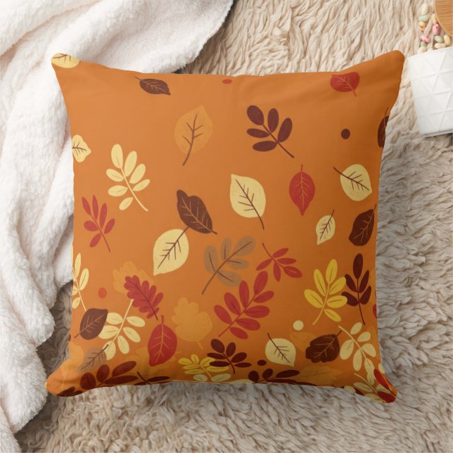 Coussin Minimal Autumn Leaves (Couverture)