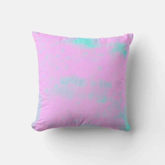 Coussin Minimalisme Art Abstrait Pastel Pink (Recto)