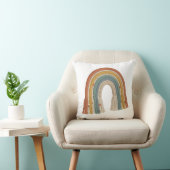Coussin Minimalist Boho Macramé Rainbow (Chaise)