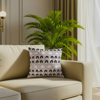 Coussin Minimalist Mixed Boho Arches