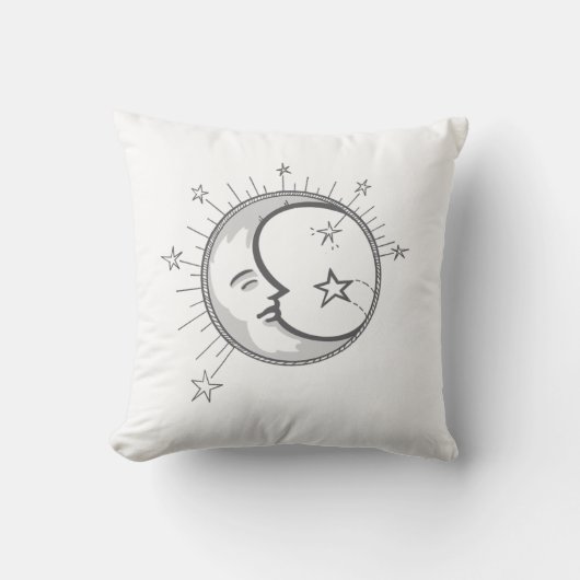 Coussin Minimalist Moon (Recto)
