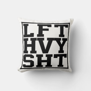 Coussin Minimaliste Esthétique Abstrait Blanc