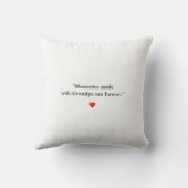 Coussin Minimaliste Papy EST 2025 | Nouveau (Verso)