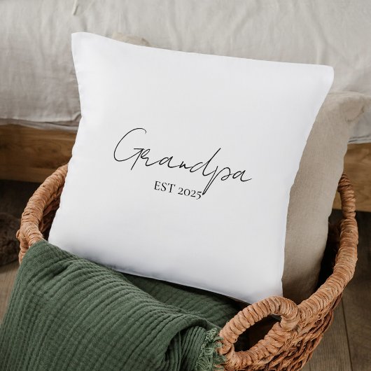 Coussin Minimaliste Papy EST 2025 | Nouveau