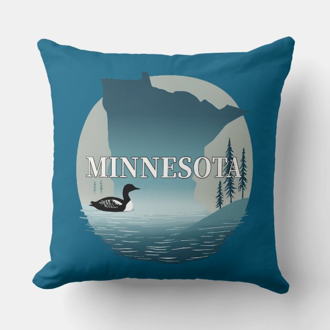 Coussin Minnesota États-Unis d'Amérique (Recto)