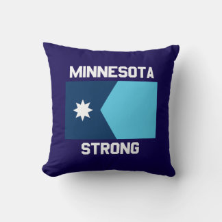 Coussin Minnesota Strong Throw Pillow