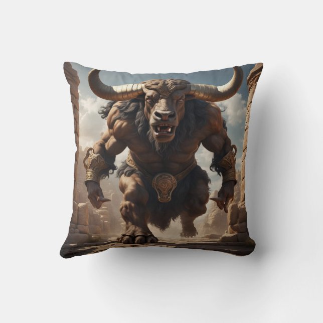 Coussin Minotaure (Verso)