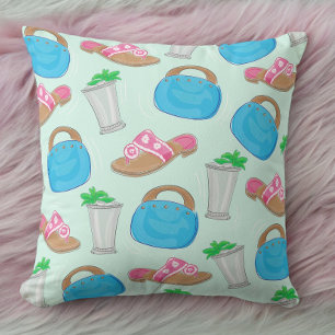 Coussin Mint Julep Bermuda Sac Sandales Preppy Derby