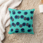 Coussin Mint & Navy Retro Orbit (Couverture)