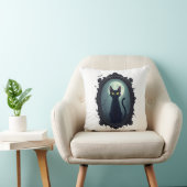 Coussin Miroir de chat hanté (Chaise)