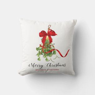 Coussin Mistletoe de Noël