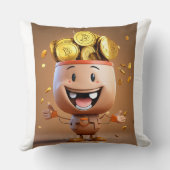 Coussin "Mistletoe & Money Savers" (Verso)