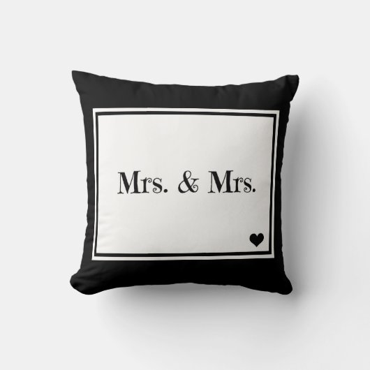 Coussin Mme et Mme (Recto)
