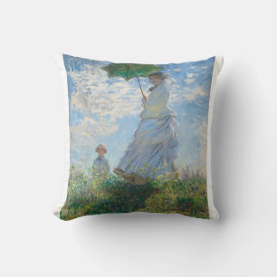 Coussin Mme Monet and Her Son by Claude Monet