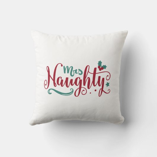 Coussin Mme Naughty (Verso)
