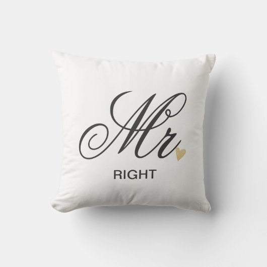 Coussin Mme RIGHT (Recto)