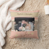 Coussin Mocha et anniversaire rougissant avec photo (Couverture)
