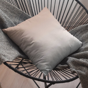 Coussin Mocha Mousse Ombre Brown