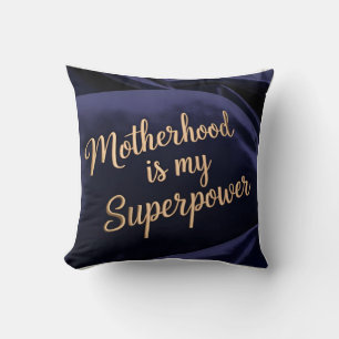 Coussin Mockup Gold & Navy Velvet