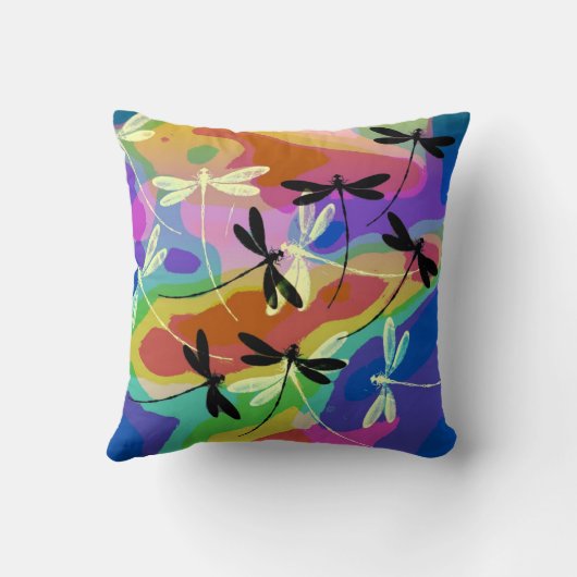 Coussin Mod libellules (Verso)