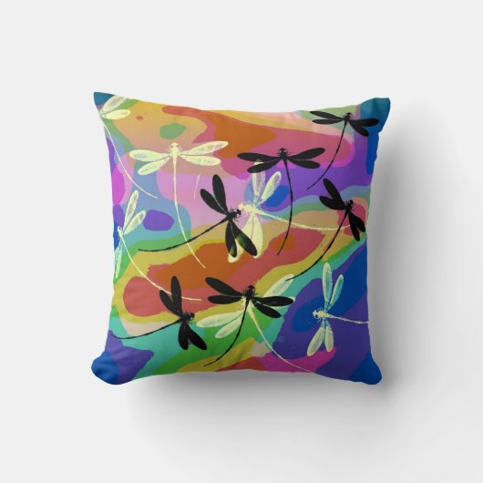 Coussin Mod libellules (Recto)