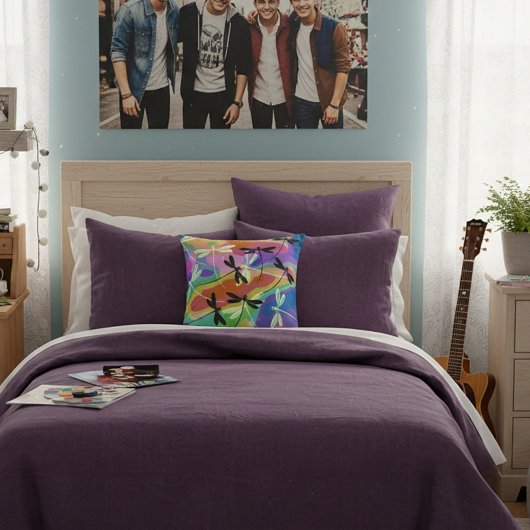 Coussin Mod libellules