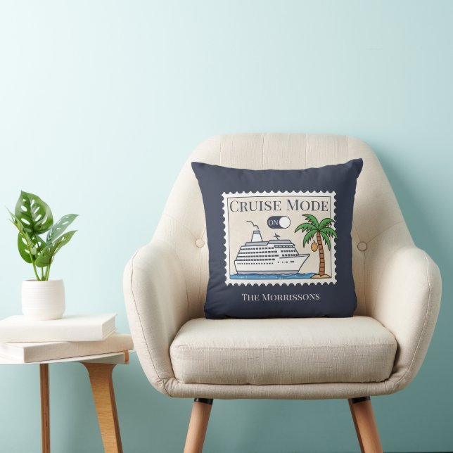 Coussin Mode Croisière Sur Personnalisé (Chaise)