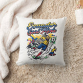 Coussin Mode de but de l'Équateur Skeleton Striker Nations (Couverture)