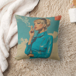 Coussin Mode de Fumage Retro Glam