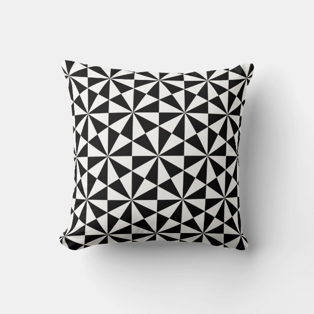 Coussin Mode géométrique (Recto)