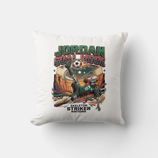 Coussin Mode Jordan Objectif Squelette Nations Striker Dyn (Recto)