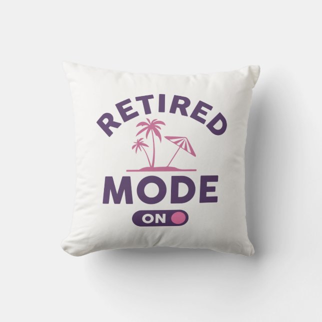 Coussin Mode Retraité activé (Recto)