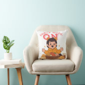 Coussin Mode Snack : ON - Caractère de dessin mignon avec (Chaise)