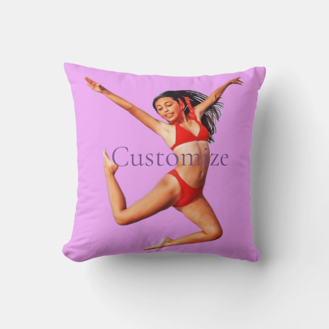 Coussin Modèle Bikini de danse Thunder_Cove (Recto)