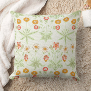 Coussin Modèle botanique vintage de marguerite de William