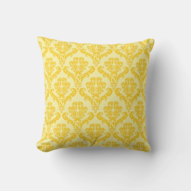 Coussin Modèle Damas de l'Empire français #3 (Recto)