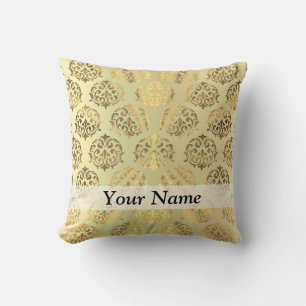 Coussin Modèle damé or