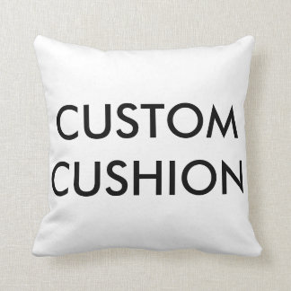 Coussin Modèle de blanc de carreau personnalisé par