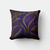 Coussin Modèle de cire afro royale (Recto)