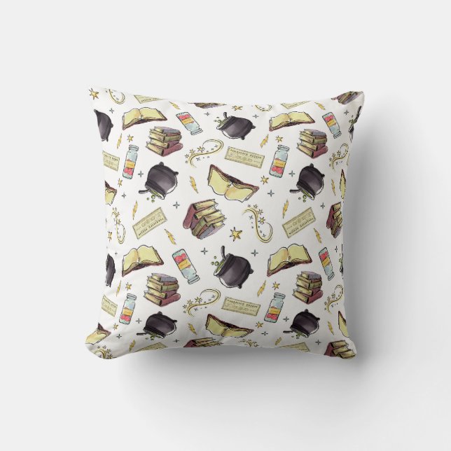 Coussin Modèle de sorts et de livres HARRY POTTER™ (Recto)