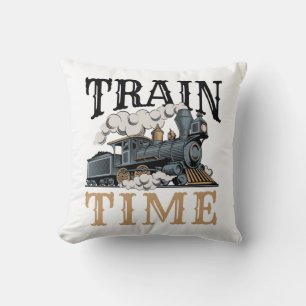 Coussin Modèle de temps ferroviaire Hobbyiste ferroviaire