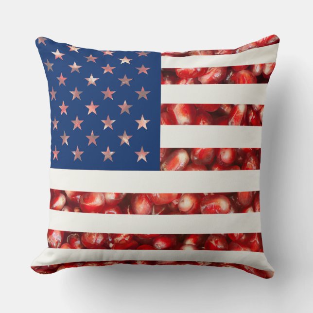 Coussin Modèle États-Unis d'Amérique USA Grenade (Recto)