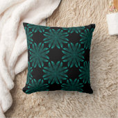 Coussin Modèle floral sur le dos (Couverture)